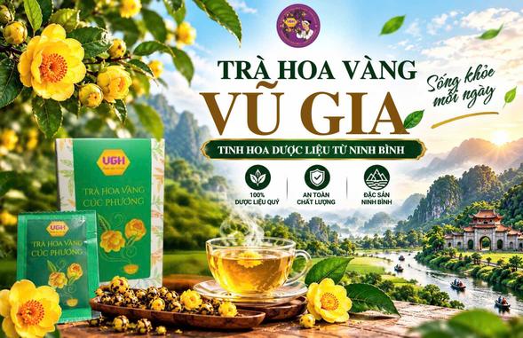 Trà hoa vàng Vũ Gia (VGH)