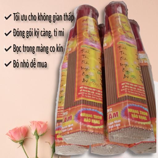 Nhang Thơm Thần Tài 3 Tấc 271 Cây THÀNH TÂM – Mùi Thơm Ngát Lan Xa, Không Ám Trần