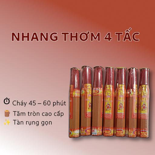Nhang Thơm Thờ Cúng Hàng Ngày Phát Lộc 271 Cây – Hương Lài Dịu Nhẹ, Ít Khói