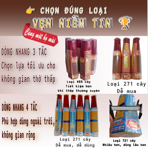 Nhang Thần Tài Đại Bó 469 Cây 29cm – Thơm Ngát, Dùng Được Lâu