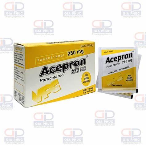 Lưu ý khi sử dụng Acepron Paracetamol 80mg cho các nhóm đối tượng đặc biệt