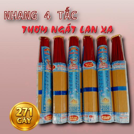 Nhang Thơm B&aacute;t Ng&aacute;t 4 Tấc 271 C&acirc;y TH&Agrave;NH T&Acirc;M &ndash; Hương Lan Xa, C&acirc;y D&agrave;i Trang Nghi&ecirc;m