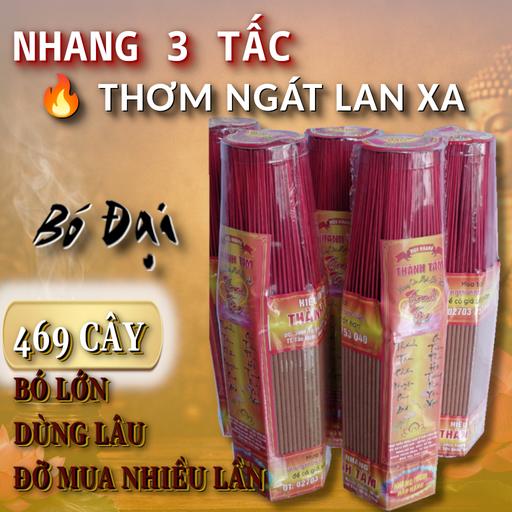 Nhang Thần Tài Đại Bó 469 Cây 29cm – Thơm Ngát, Dùng Được Lâu