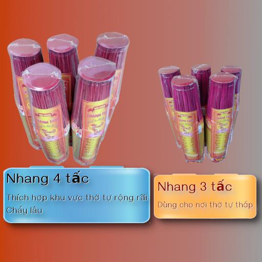 Nhang Tự Nhi&ecirc;n 4 Tấc B&oacute; Tr&ograve;n 800g &ndash; Nhang Sạch D&ugrave;ng Hằng Ng&agrave;y